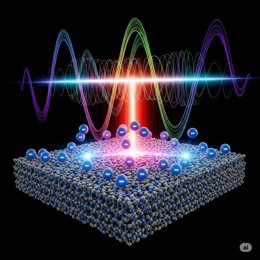Electromagnetic field excitation of electrons (Image: Google Gemini)