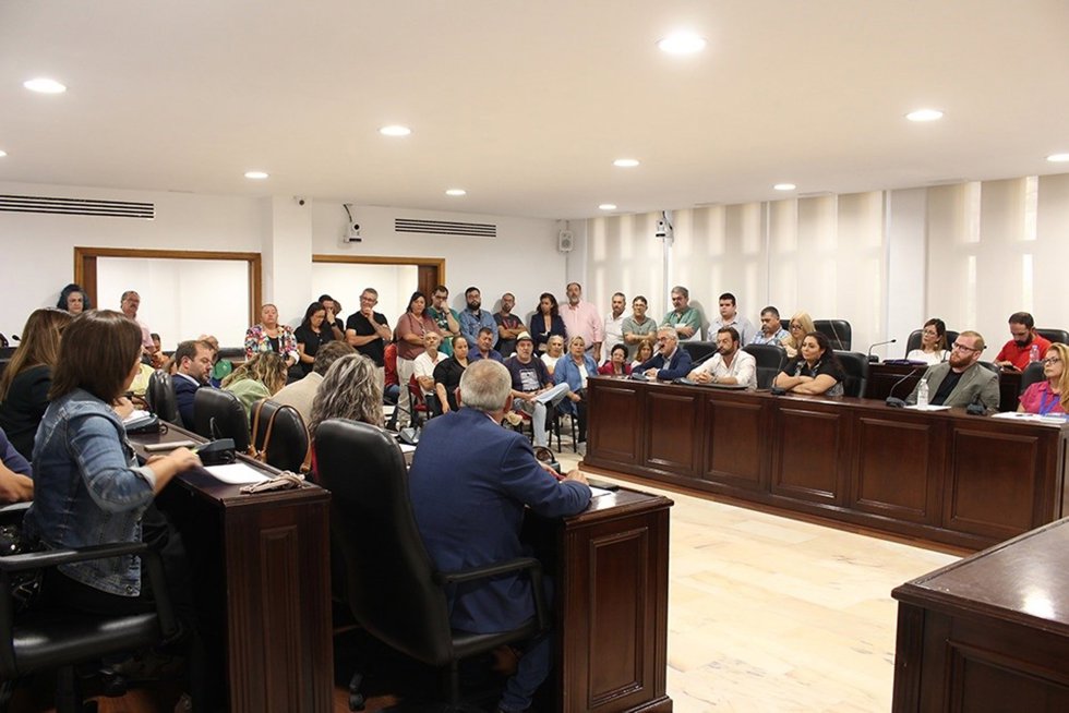 Archivo - Pleno del Ayuntamiento de San Juan de Aznalfarache 