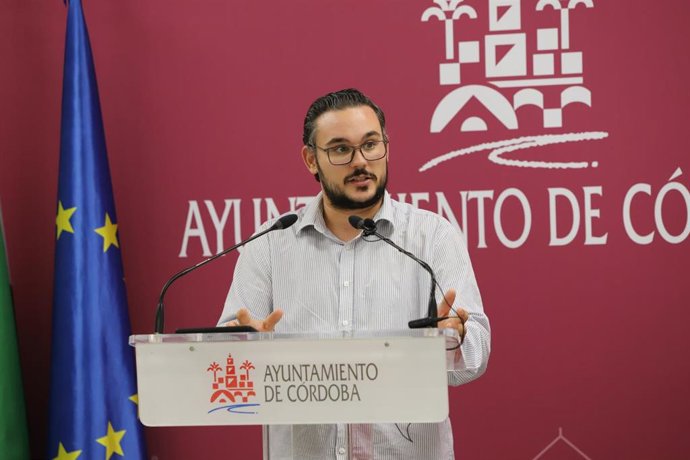 El viceportavoz de Hacemos Córdoba en el Ayuntamiento de la capital, Iván Fernández.