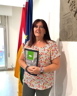 La concejala y portavoz del Partido Riojano (PR+) en Arnedo, Rita Beltrán,