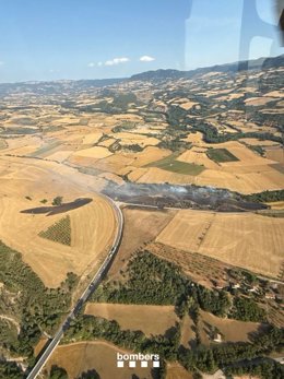 Incendio en Tremp