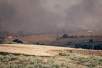 Madrid asume el mando unificado por el incendio en Méntrida (Toledo) y la UME colabora en su extinción