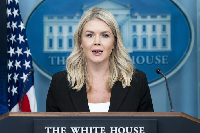 La portavoz de la Casa Blanca, Karoline Leavitt