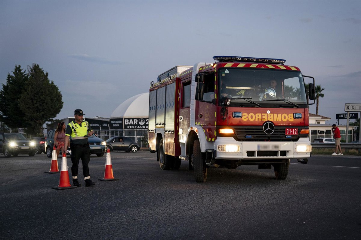 El incendio de Méntrida sigue en fase de control y se extiende ya a más de 3.000 héctareas
