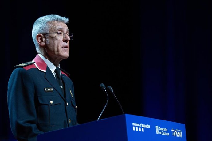 Archivo - El comisario jefe de los Mossos d'Esquadra, Miquel Esquius, en una imagen de archivo