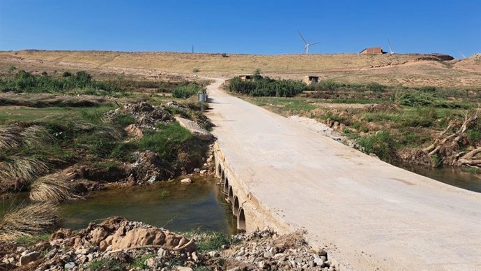 Utrillas exige al Gobierno de Aragón una solución urgente al corte de la A-222 en Belchite.