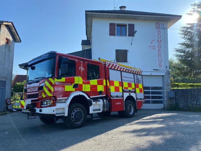 Bomba Rural Pesada destinada al parque de Burguete.