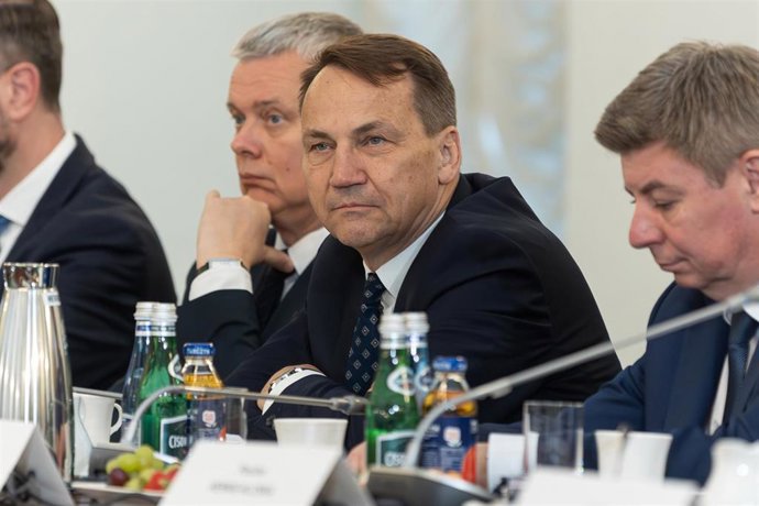 Radoslaw Sikorski, ministro de Exteriores de Polonia.