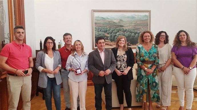 Recepción a la empresaria María Isabel Gallardo