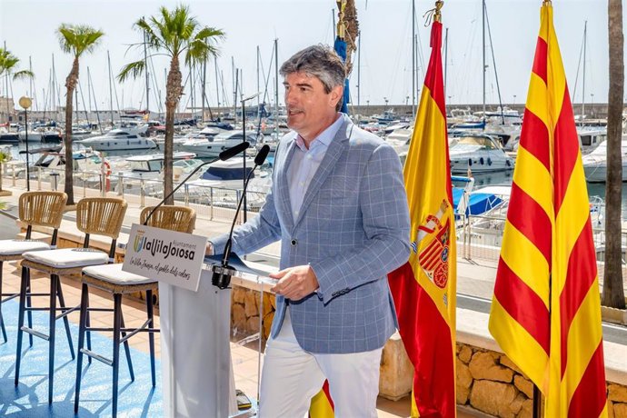 El alcalde de La Vila Joiosa (Alicante), Marcos Zaragoza (PP), en una imagen de archivo