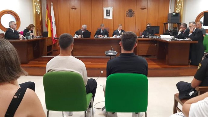 Los dos condenados por la muerte de otro en Boo, en la vista de apelación en el TSJC