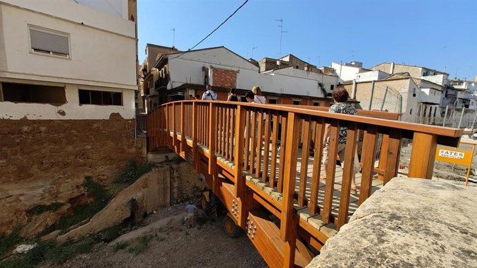 Nueva pasarela de Chiva