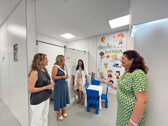 Visita al centro de salud de La Alameda