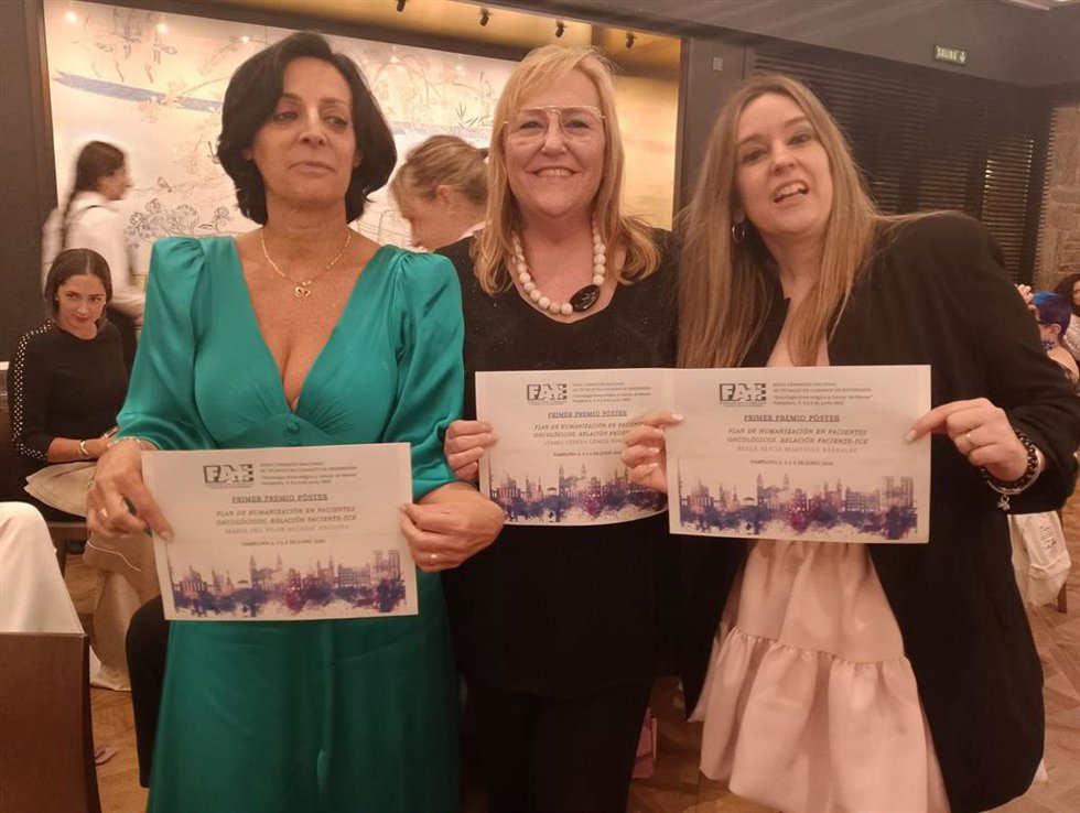 Profesionales galardonadas