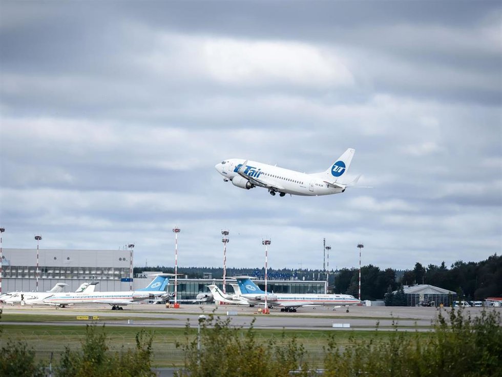 Archivo - Un avión despegando del aeropuerto de Vnukovo, en Moscú, Rusia (archivo)
