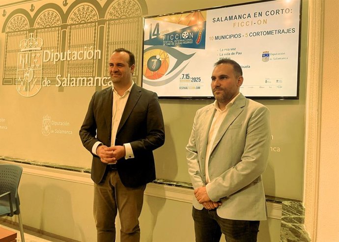 El Diputado De Cultura David Mingo Y El Director De FICCI-ON, Pablo Moreno