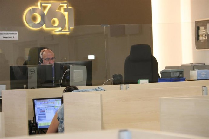 Centro de coordinación del 061 en Andalucía.