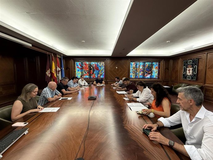 Imagen de la Junta de Gobierno Local celebrada este viernes en el Ayuntamiento de León.