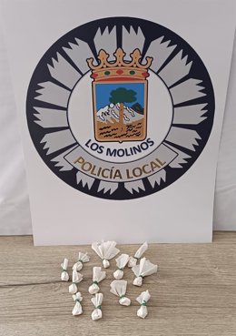 La Policía de Los Molinos incauta 38 bombonas de "gas de la risa" al conductor de un vehículo