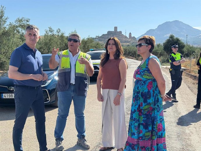 Visita de José Luis Agea a Alcaudete