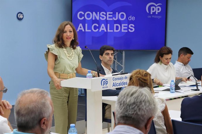 La presidenta del PP de Málaga, Patricia Navarro