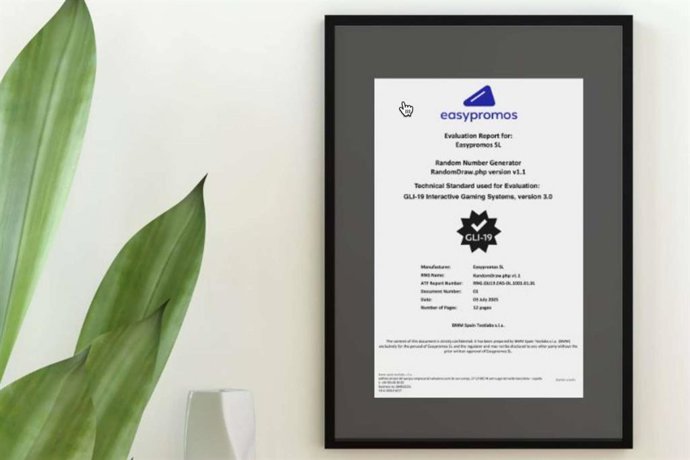 Easypromos refuerza la transparencia en sorteos online con la certificación GLI-19