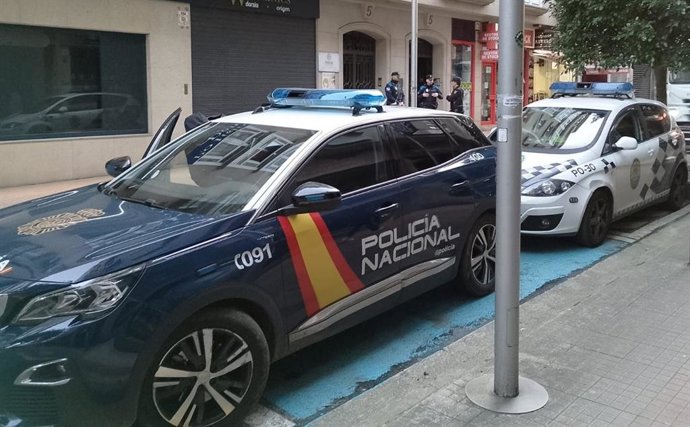 Archivo - Arquivo - Policía Nacional en Pontevedra.