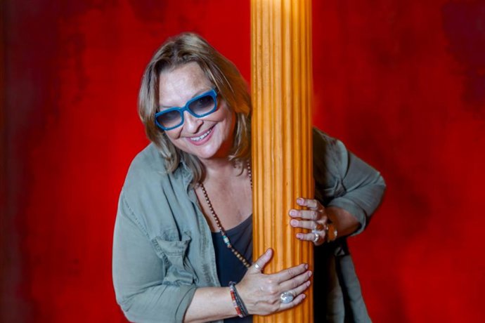 La cantante Patricia Krauss posa para Europa Press, a 18 de julio de 2025, en Madrid (España). Patricia Kraus es una cantante, compositora y productora musical española nacida en Milán en 1964, hija del reconocido tenor lírico Alfredo Kraus. Pese a tener 