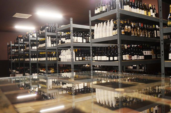 Una colección de más de 8.000 botellas de vinos de Galicia