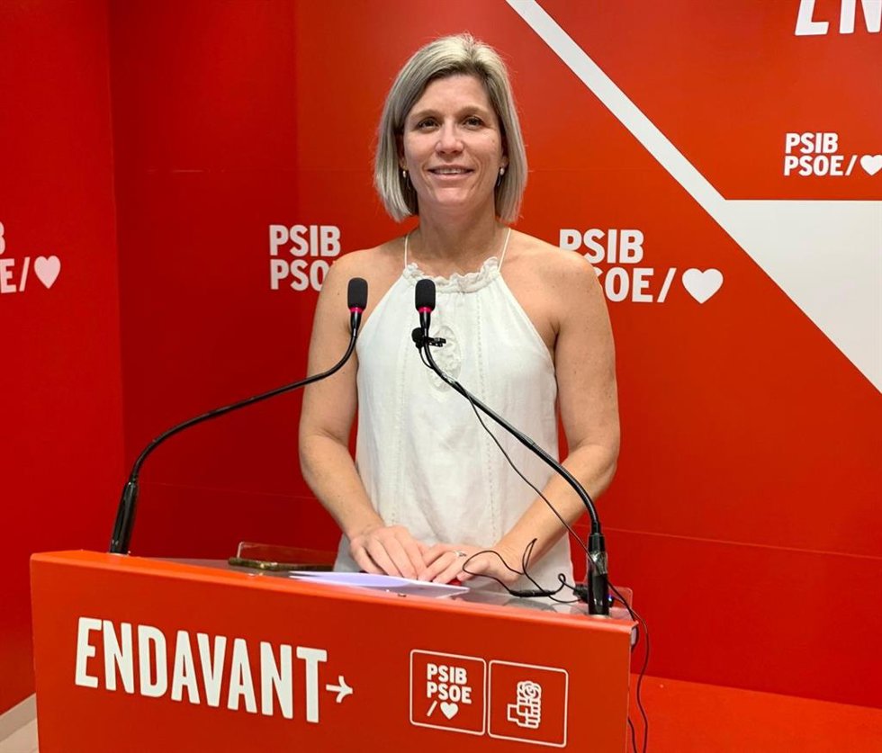 La consellera insular del PSIB Sofia Alonso.