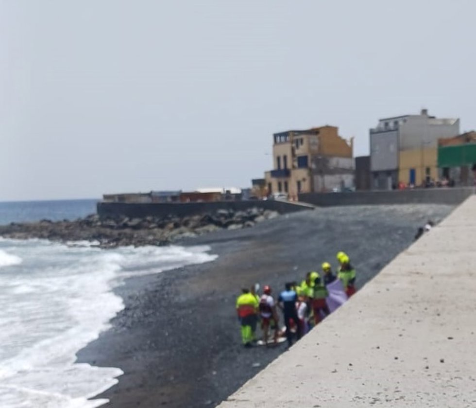 Playa de San Cristóbal, en Las Palmas de Gran Canaria