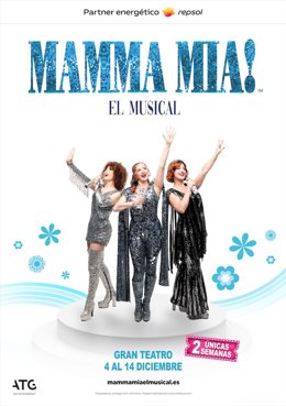 Cartel del musical 'Mamma Mia!'