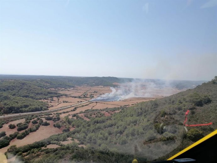 Incendio en Ferreries