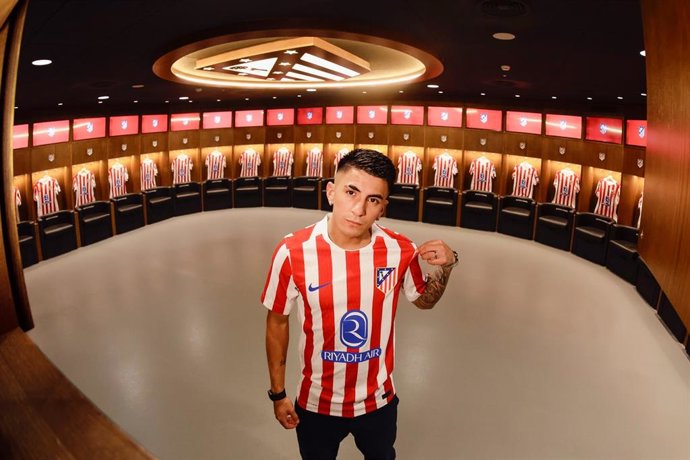 Thiago Almada, nuevo jugador del Atlético de Madrid.