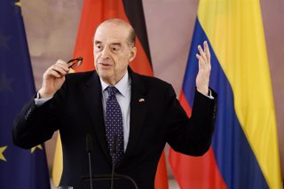 Archivo - El exministro de Exteriores de Colombia Álvaro Leyva