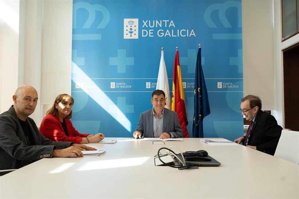 Reunión por el máster de Matemáticas, a 18 de julio de 2025.