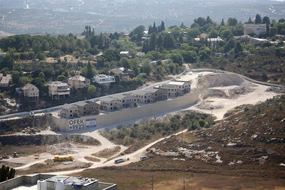 Asentamientos israelíes en Cisjordania.