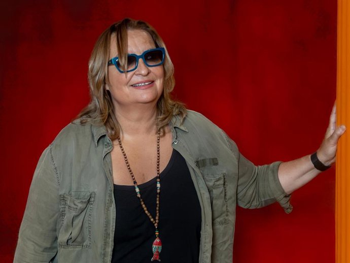 La cantante Patricia Krauss posa para Europa Press, a 18 de julio de 2025, en Madrid (España).