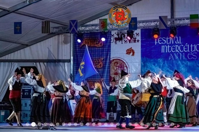 Un momento del festival intercéltico de Avilés de 2024
