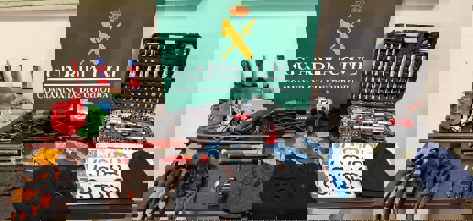 Imagen de los efectos recuperados