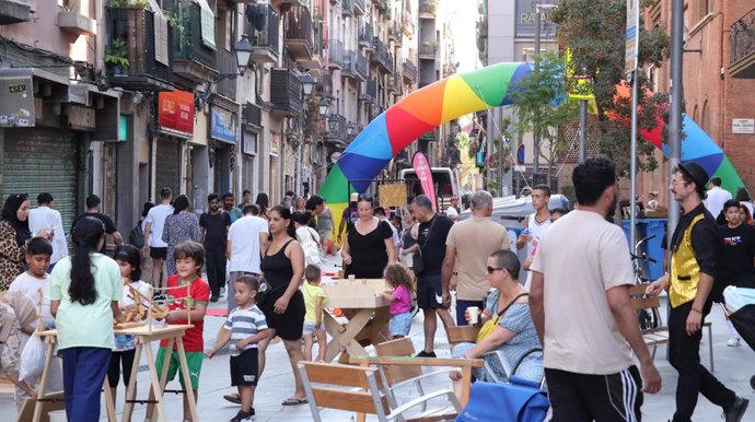 El carrer de Sant Antoni Abat de Barcelona