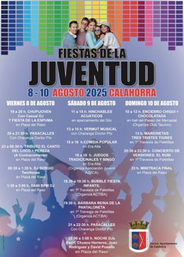 Las II Fiestas de la Juventud se celebrarán del 8 al 10 de agosto con más actividades