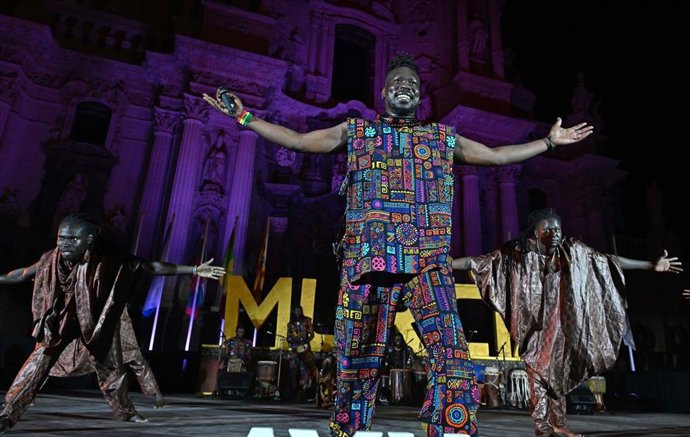 Actuación del Festival Internacional de Folklore del Mediterráneo