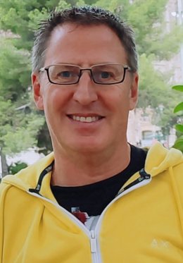 El presidente de CHA en La Hoya de Huesca, César Ceresuela.