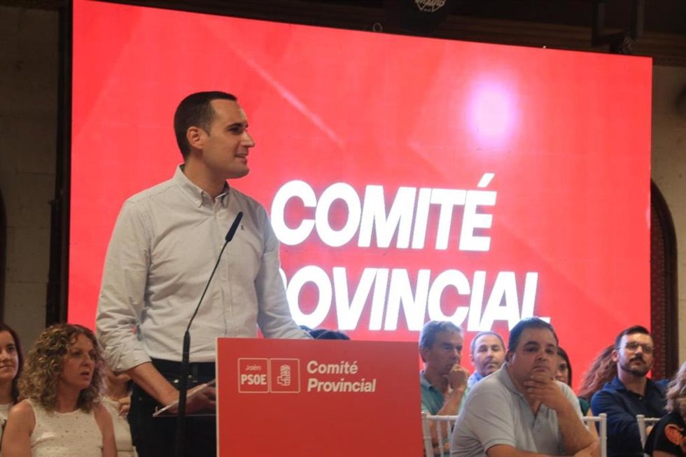 El secretario general del PSOE de Jaén, Juan Latorre, en imagen de archivo