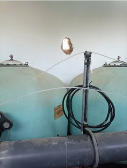 Actos vandálicos cometidos en la piscina municipal de Mota del Cuervo.