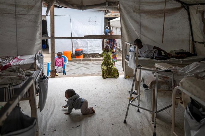 Archivo - Imagen de archivo de un hospital para desplazados en Goma (RDC) 
