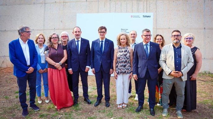 Colocación de la primera piedra de la nueva sede judicial de Martorell