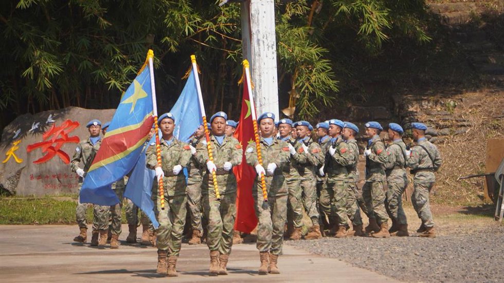 Archivo - Imagen de archivo de militares de la MONUSCO