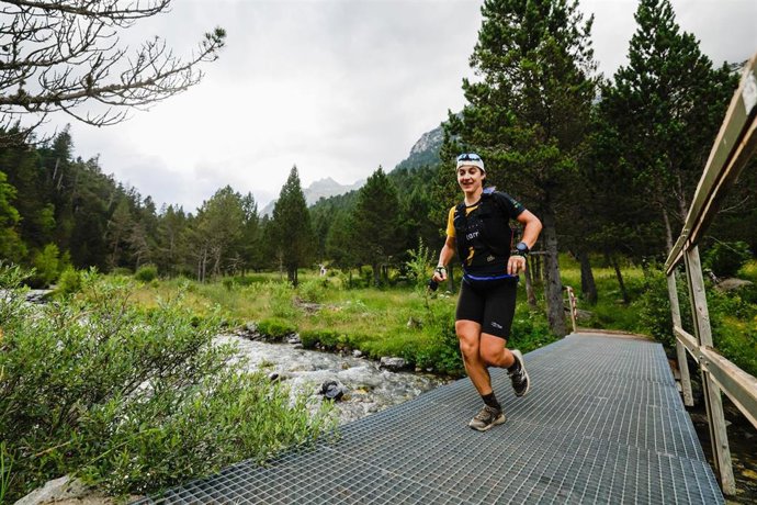 La corredora Sandra Cuello.